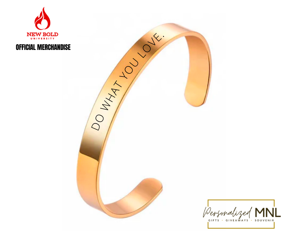 Do What You Love Bangle - NBU Official Merchandise