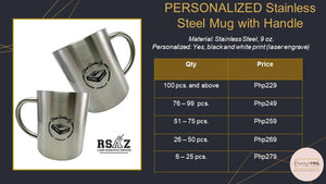 Stainless Steel Mug with handle