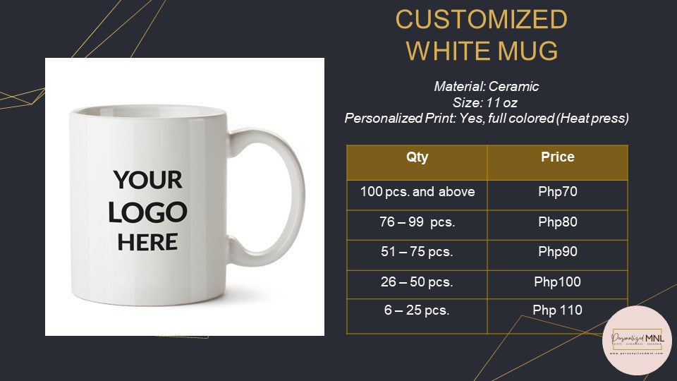 Ceramic White Mug